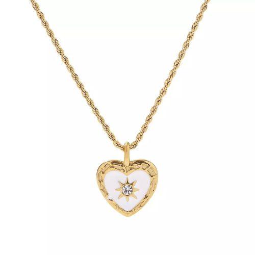 White Hearted Necklace varese