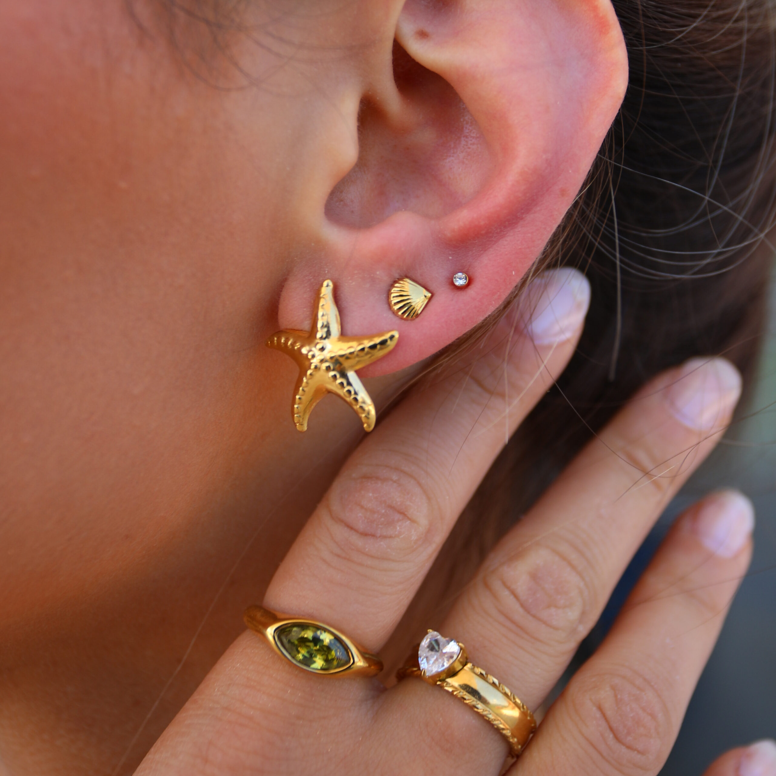 Seaside set earrings for women - cleo jewelry