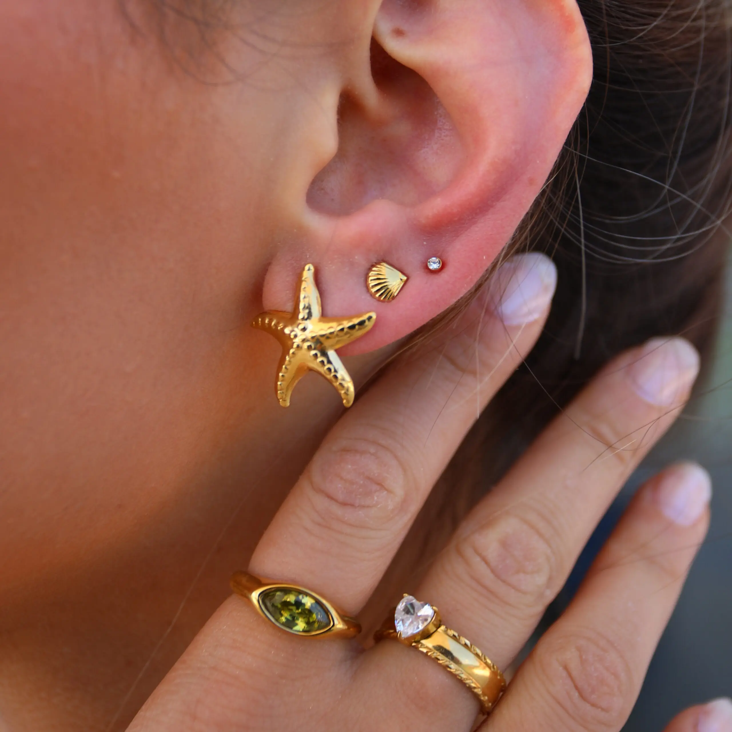 Seaside set earrings for women - cleo jewelry