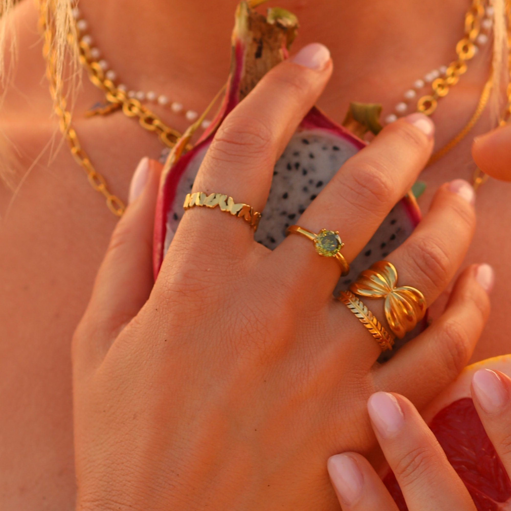 Vine ring for women - cleo jewelry