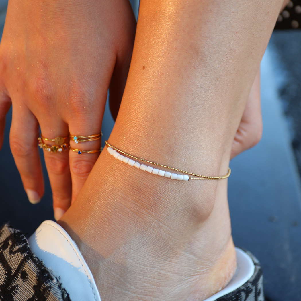 coastline anklet for women - cleo jewelry