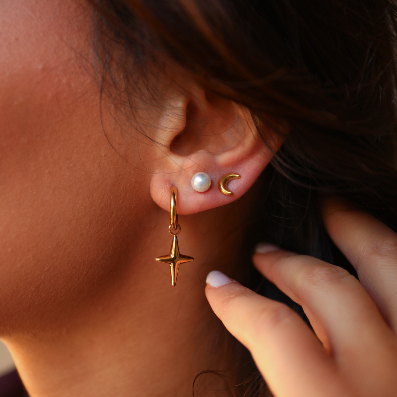 Alis set earrings - cleo jewelry