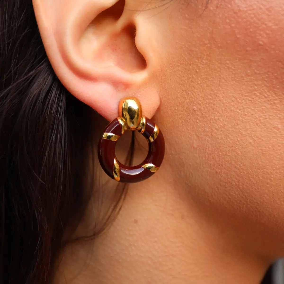 Earth earrings for women - cleo jewelry