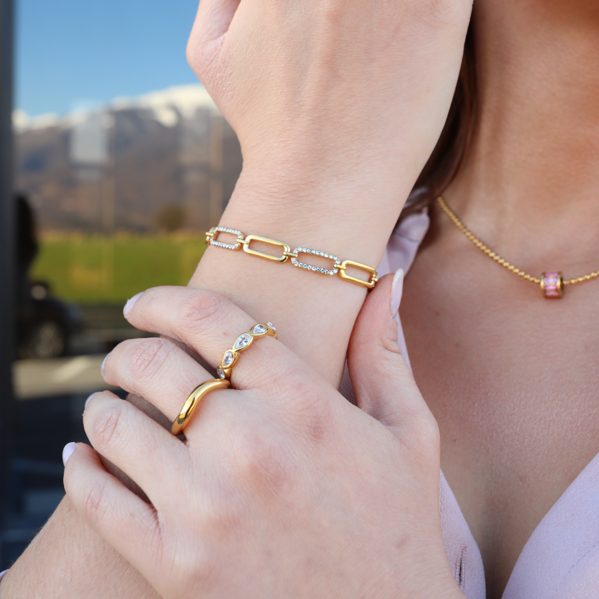 Linka bracelet for women - Cleo jewelry