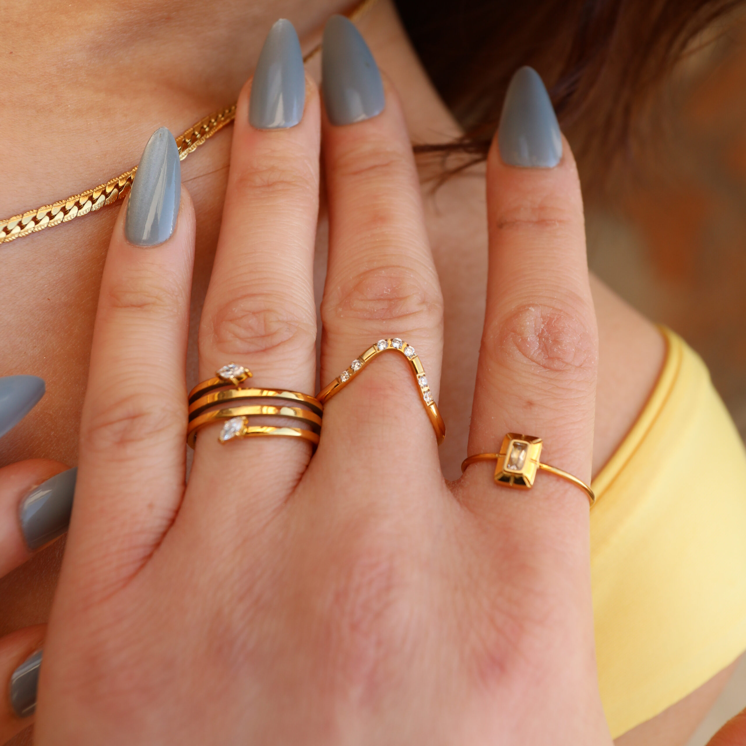 Stack Ring for women - Cleo Jewelry