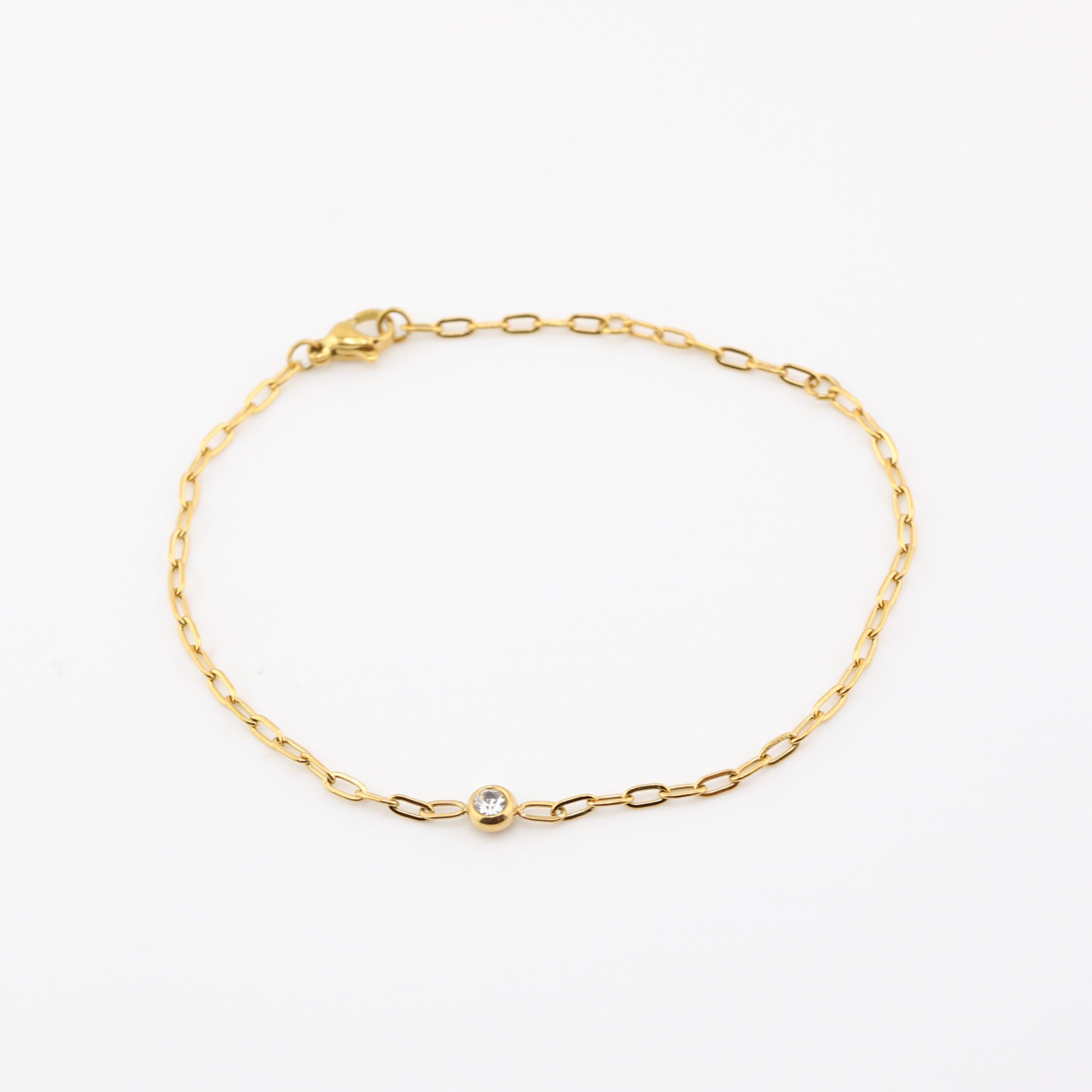 Paperclip Bracelet - Cleo Jewelry Paperclip Bracelet - Cleo Jewelry