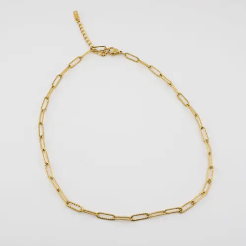 Paperclip Necklace - Cleo Jewelry