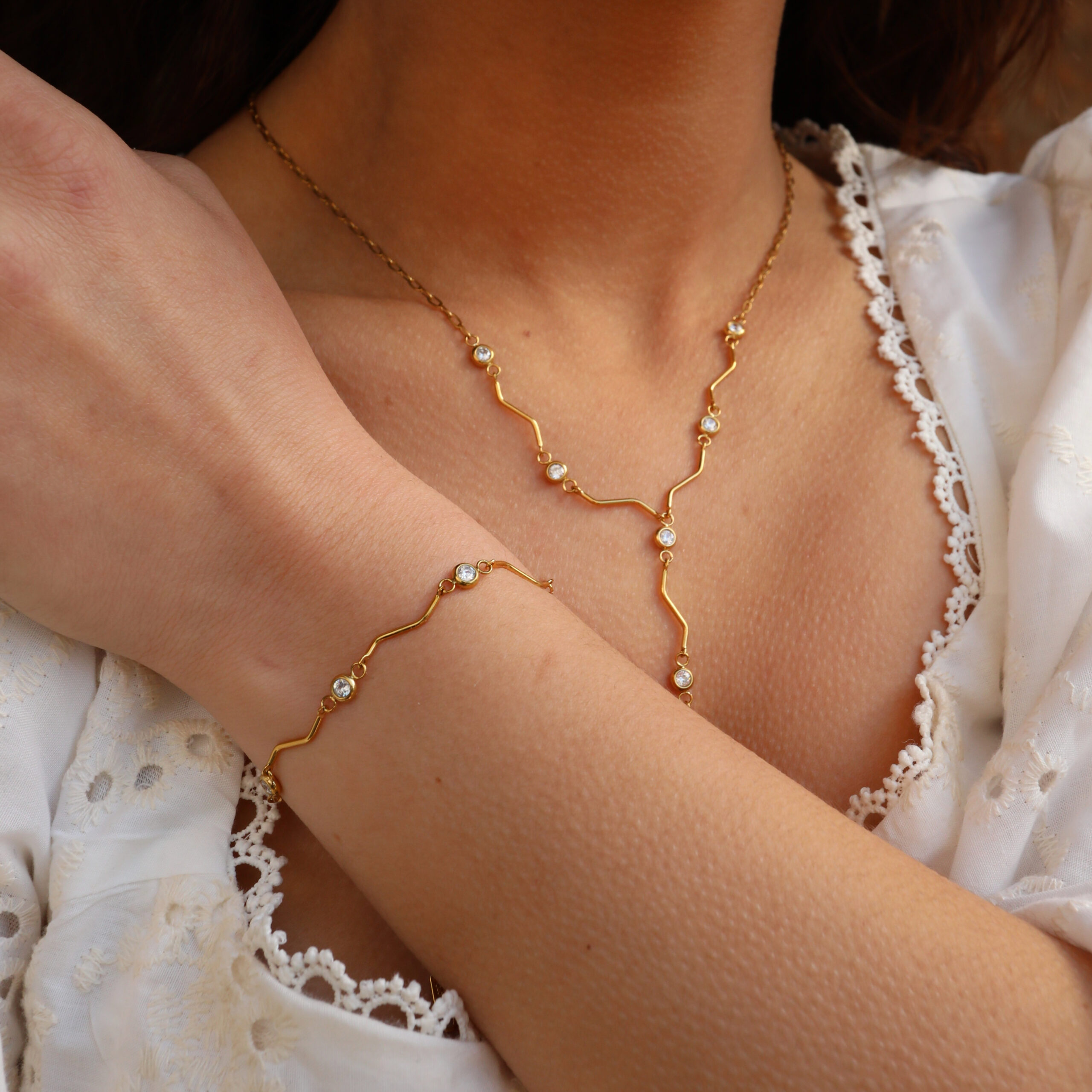 wild flow set for women - cleo jewelry