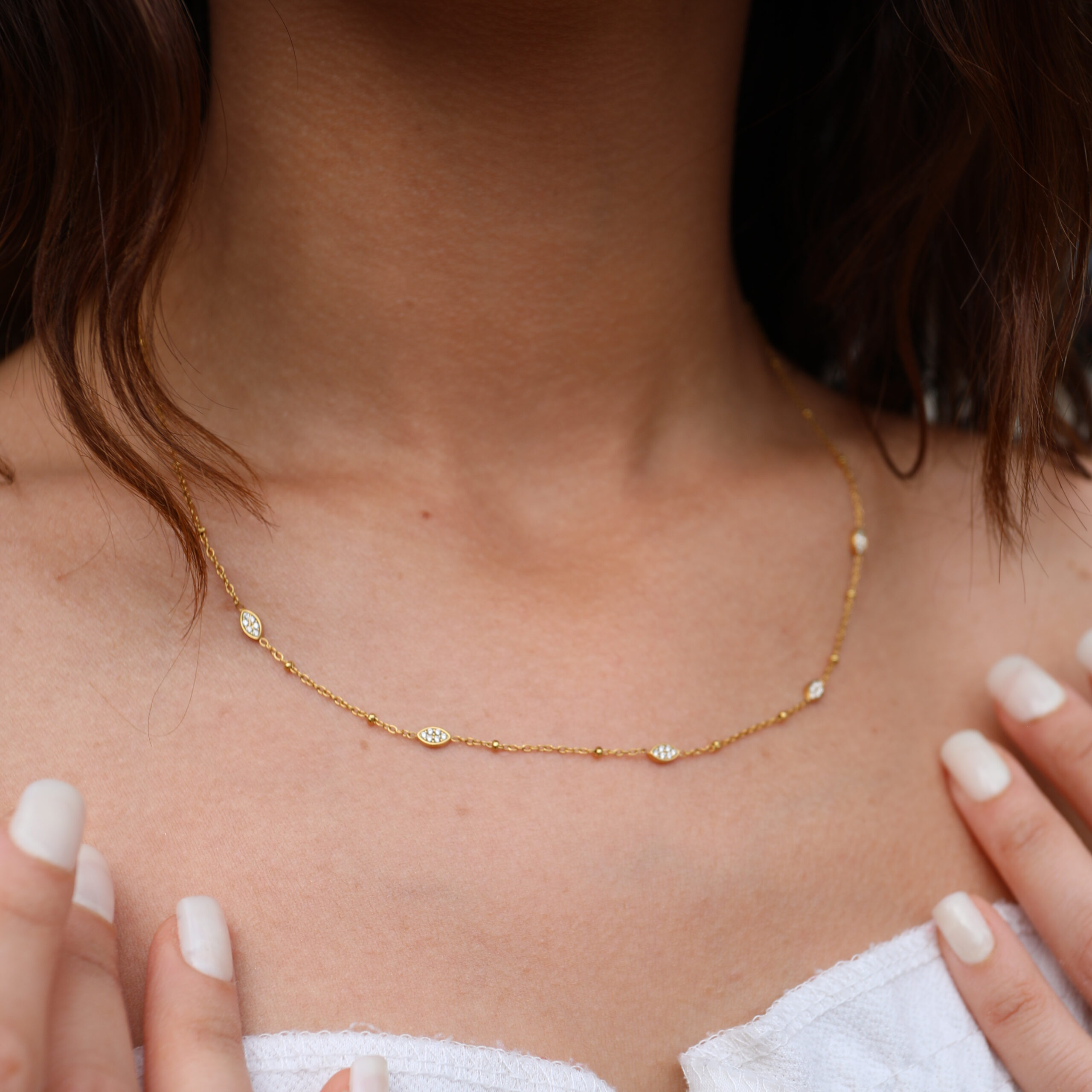 Aquina Necklace for women - cleo jewelry