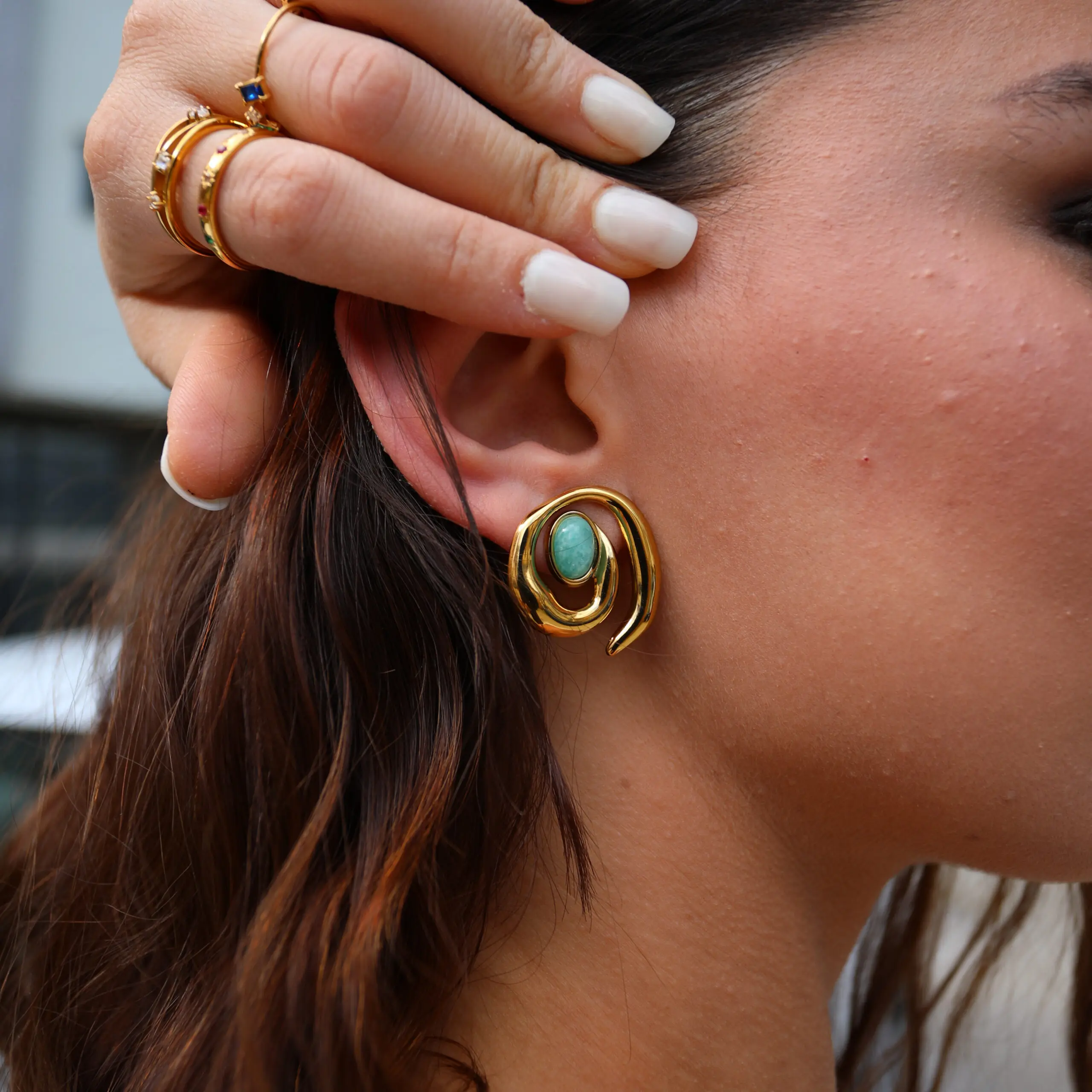 Marina Earrings for women - cleo jewelry
