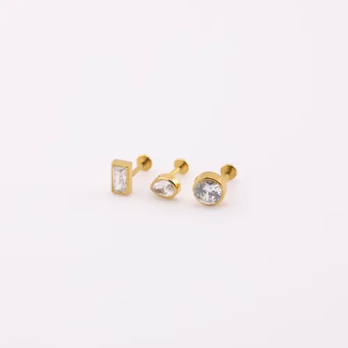 Flatback Set Earrings