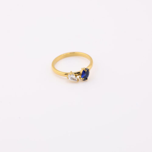 Twinning Blue Ring