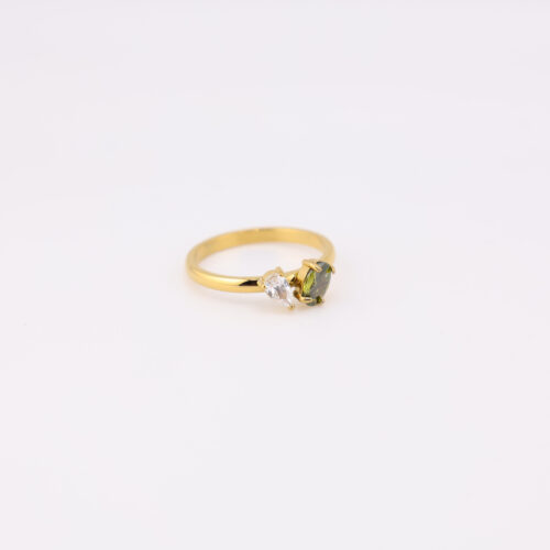Twinning Green Ring
